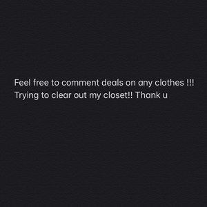 Feel free to comment deals!